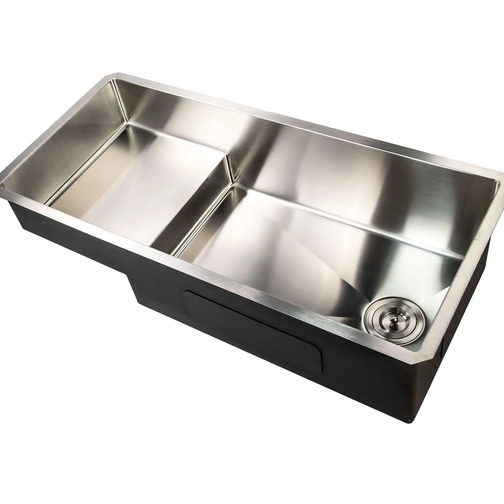 Nantucket Sinks Pro Series 39" Undermount 304 Stainless Steel Kitchen Sink with Accessories, 16 Gauge, STEPPE3918