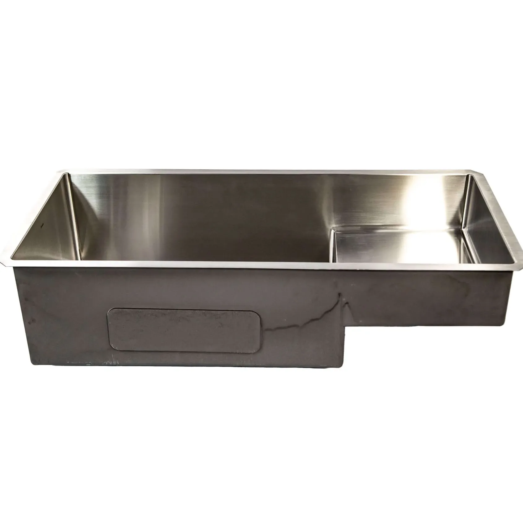 Nantucket Sinks Pro Series 39" Undermount 304 Stainless Steel Kitchen Sink with Accessories, 16 Gauge, STEPPE3918