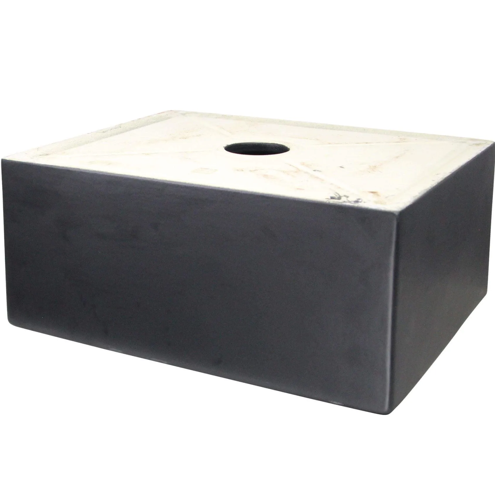 Nantucket Sinks Vineyard 23" Fireclay Farmhouse Sink, Matte Black, FCFS2418S-MatteBlack