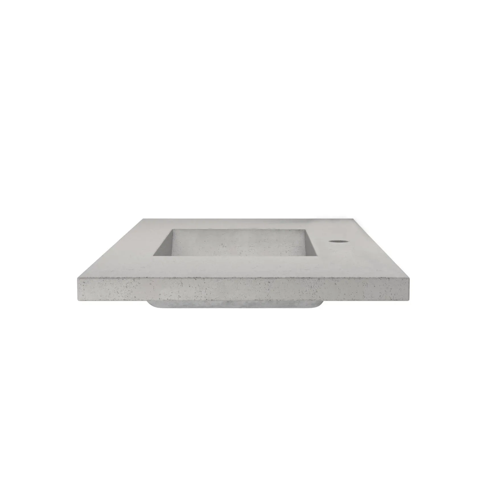 Native Trails 36" NativeStone Palomar Vanity Top with Integral Sink in Ash - Single Faucet Cutout, NSVNT36-A1