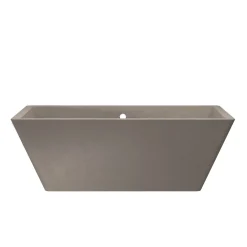 Native Trails 66" NativeStone Concrete Mendocino Bathtub, Earth, NST6634-E