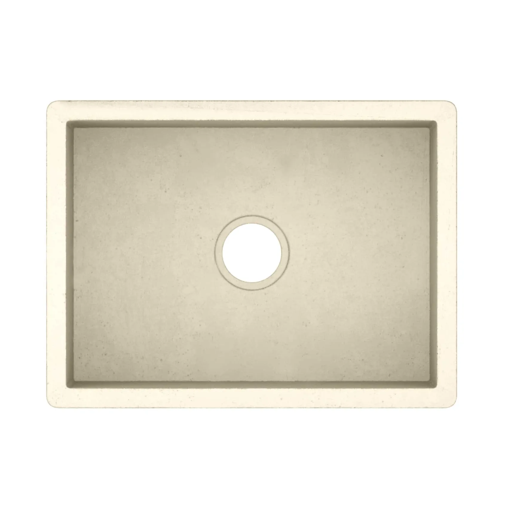Native Trails 24" NativeStone Concrete Farmhouse Sink, Sand, NSK2418-D