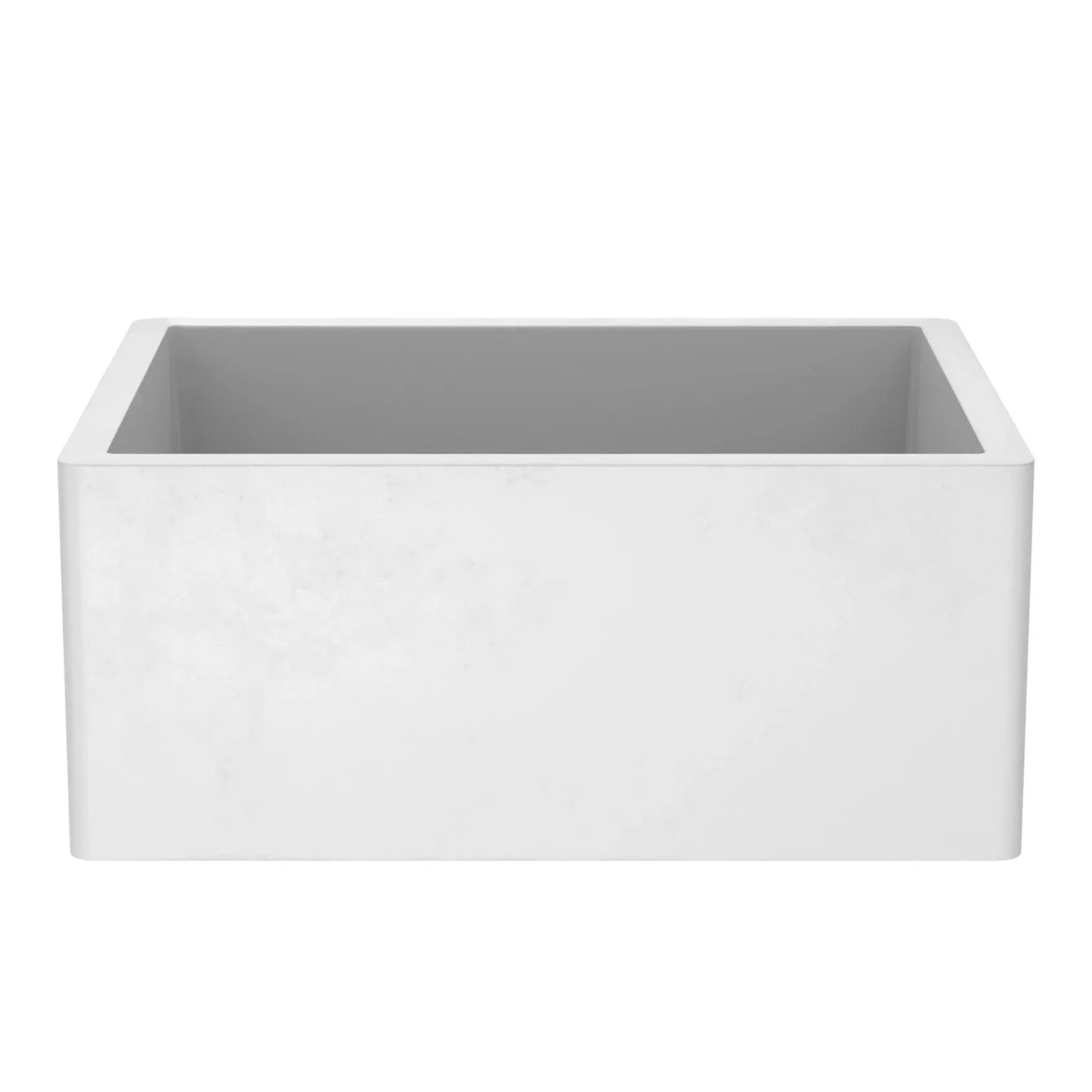 Native Trails 24" NativeStone Concrete Farmhouse Sink, Pearl, NSK2418-P