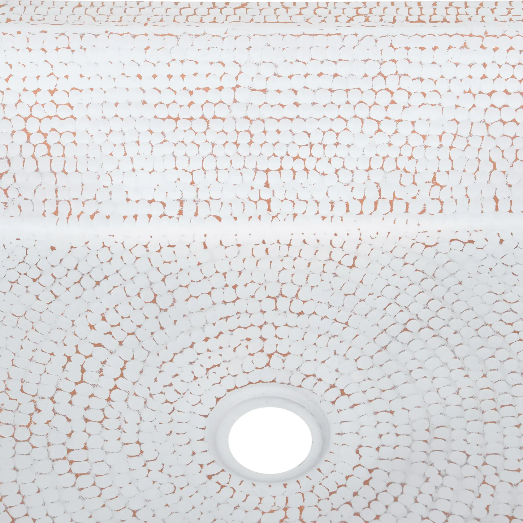 Premier Copper Products 19" x 16" Rectangle Vessel - Above Counter Copper Bathroom Sink, Glazed White, 17 Gauge, VREC19SKWHT