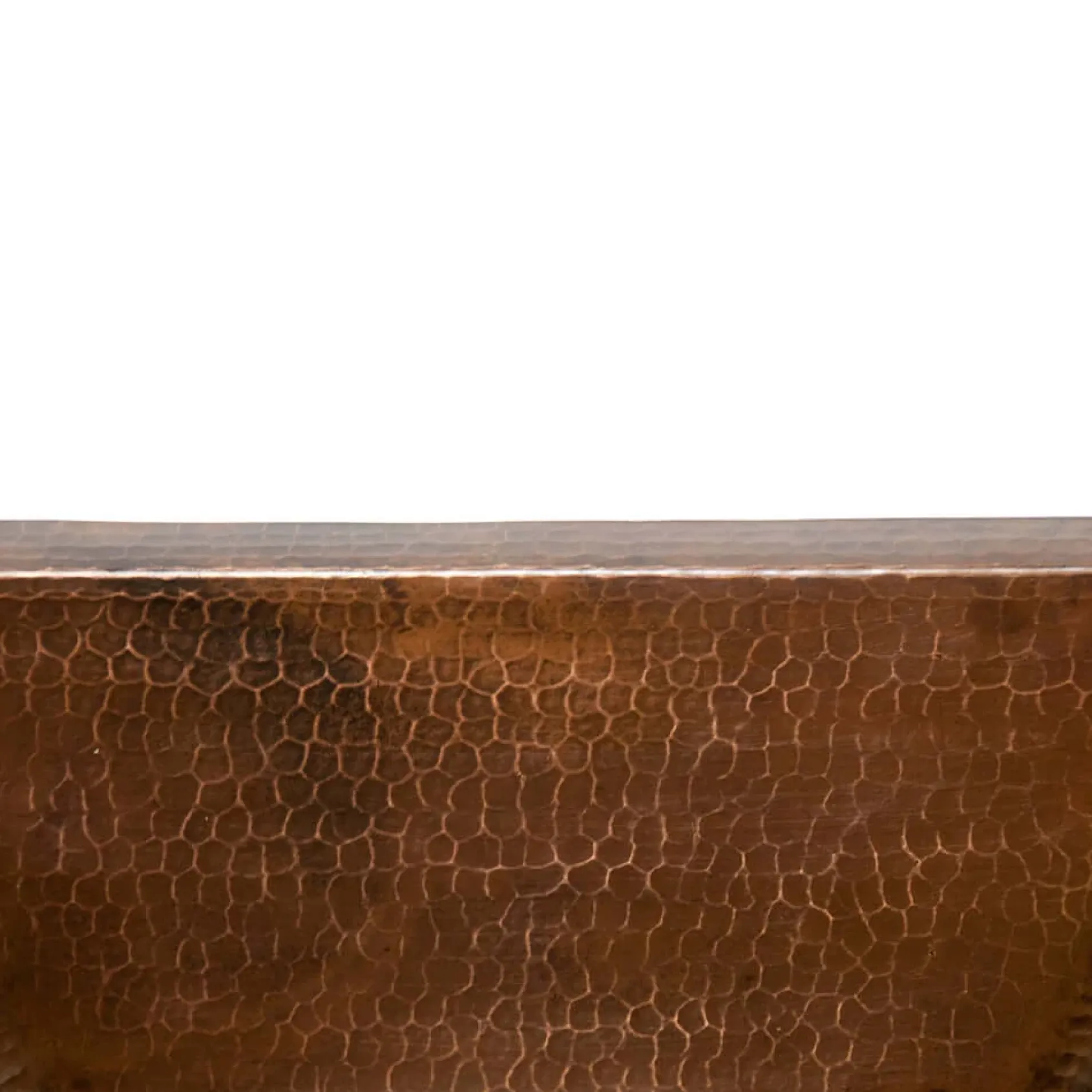 Premier Copper Products 17" Rectangle Hammered Copper Bathroom Sink, Matching Drain and Accessories, Oil Rubbed Bronze, BSP5_LRECDB-P