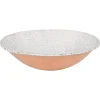 Premier Copper Products 17" x 12" Oval Vessel - Above Counter Copper Bathroom Sink, Glazed White, 17 Gauge, VO17WWHT