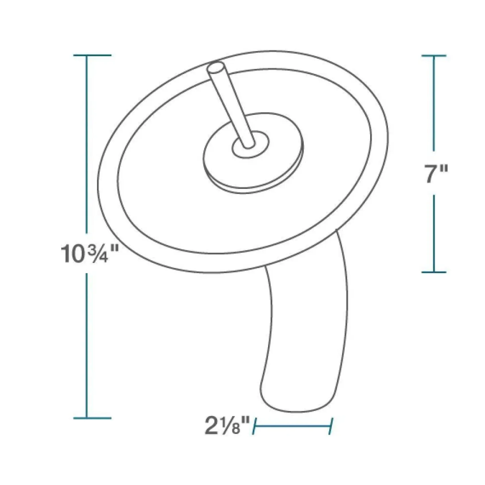 Rene 17" Round Glass Bathroom Sink, Multi-Color, with Faucet, R5-5014-WF-BN