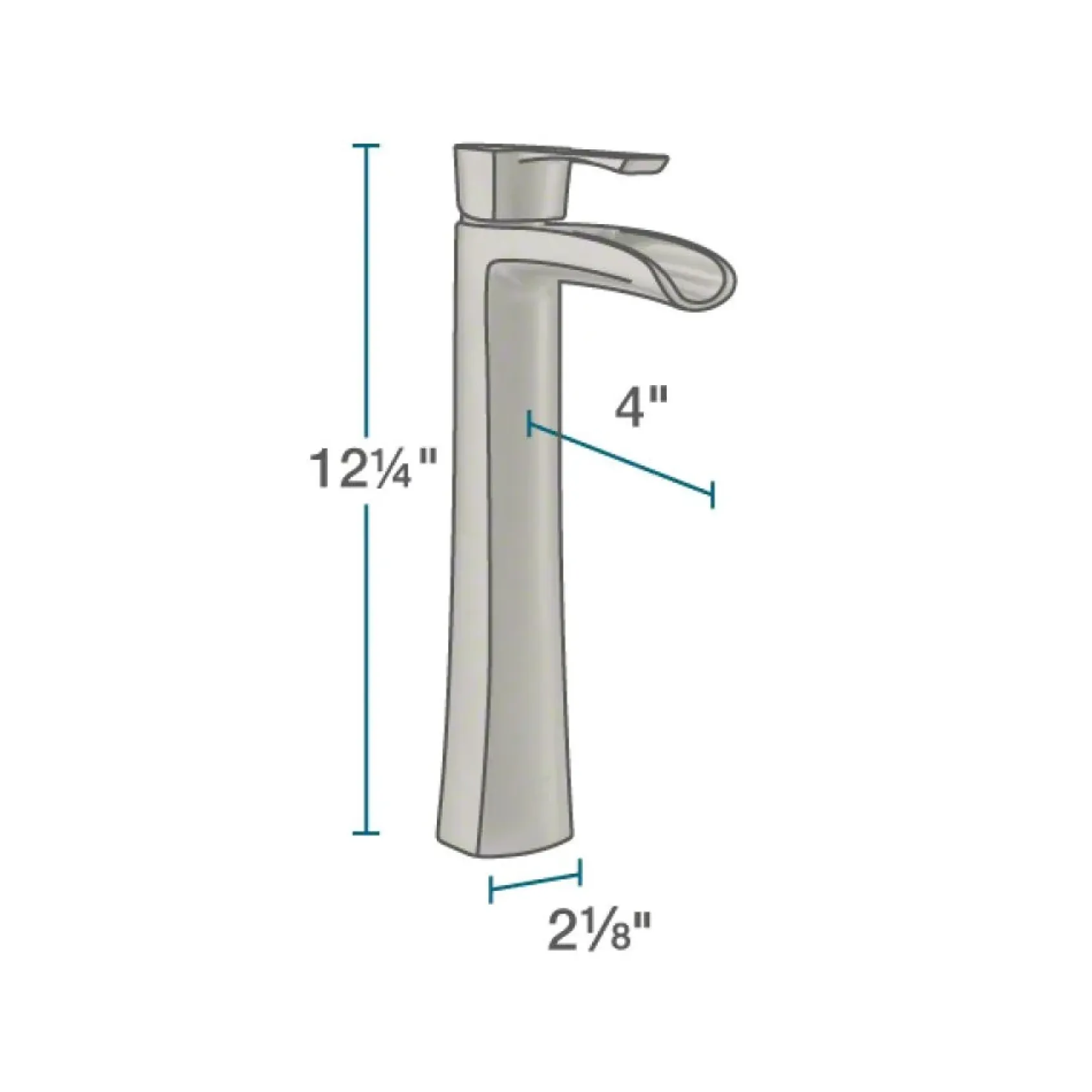 Rene 17" Round Glass Bathroom Sink, Cashmere, with Faucet, R5-5001-CAS-R9-7007-BN