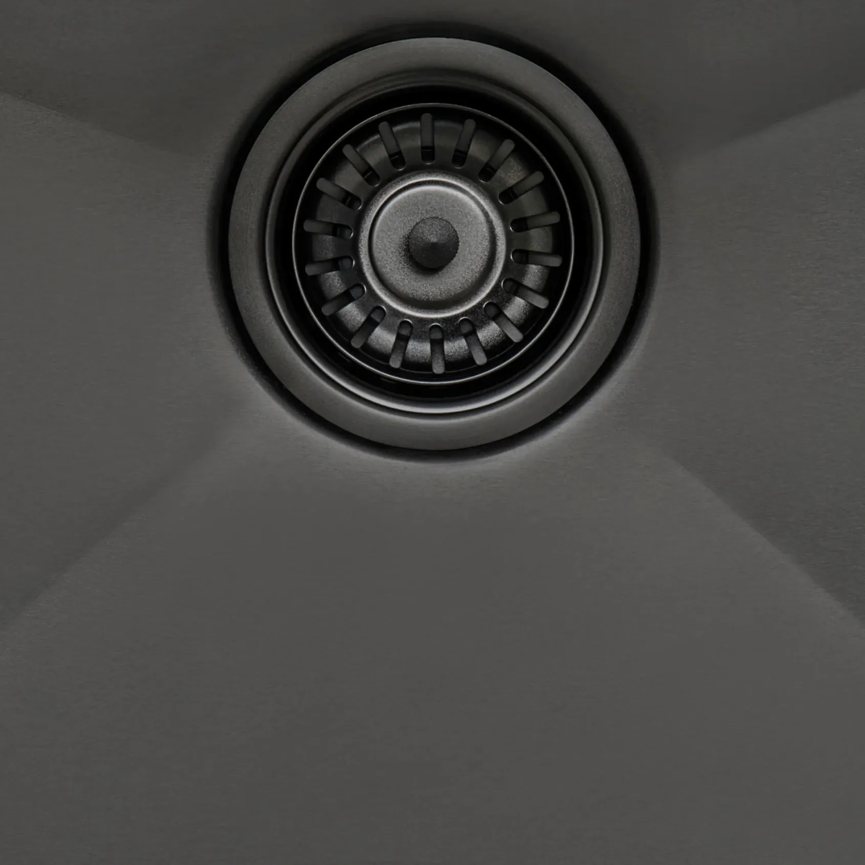 Ruvati Terraza 21-inch Gunmetal Black Stainless Steel Undermount Bar Prep Kitchen Sink, 16, RVH7121BL