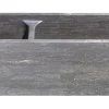 36" Smoke Brown Limestone Farmhouse Kitchen Sink, 60/40 Double Bowl, Reversible, KF362010DB-NLP-6040-BLN