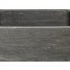 24" Smoke Brown Limestone Farmhouse Kitchen Sink, Reversible, KF242010-BLN