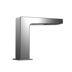 TOTO Axiom AC Powered 0.35 GPM Touchless Bathroom Faucet with Mixing Valve, 20 Second On-Demand Flow, Polished Chrome, Brass, T25S32AM#CP