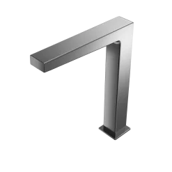 TOTO Axiom Vessel AC Powered 0.35 GPM Touchless Bathroom Faucet with Thermostatic Mixing Valve, 20 Second On-Demand Flow, Polished Chrome, Brass, T25T32AT#CP