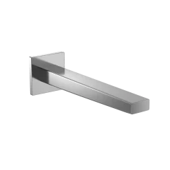 TOTO Axiom Wall-Mount AC Powered 0.35 GPM Touchless Bathroom Faucet with Mixing Valve, 20 Second On-Demand Flow, Polished Chrome, Brass, T25L32AM#CP