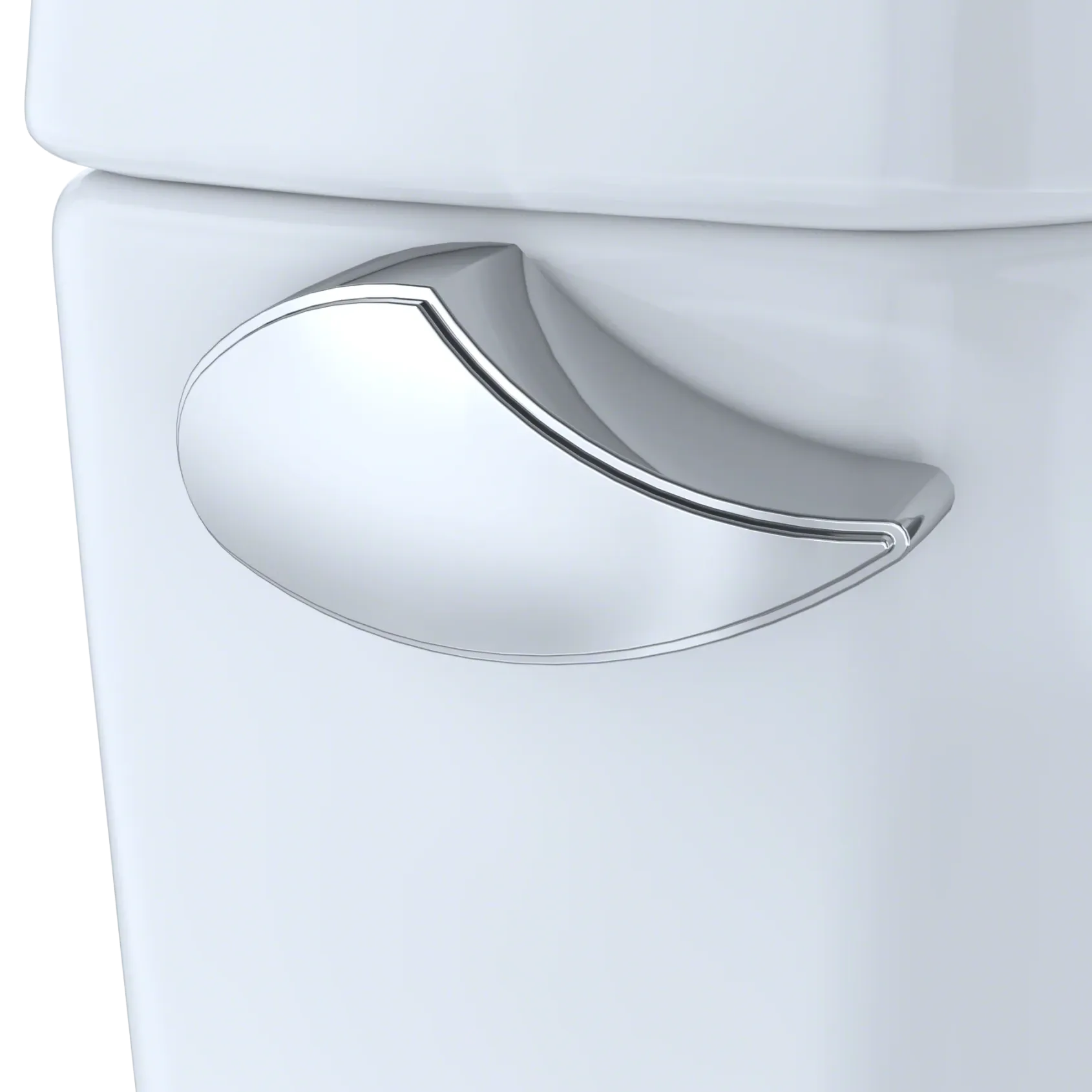 TOTO Drake Two-Piece Elongated 1.28 GPF TORNADO FLUSH Toilet with CEFIONTECT, Cotton White, Vitreous China, CST776CEG#01