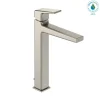TOTO GB 1.2 GPM Single Handle Vessel Bathroom Sink Faucet with COMFORT GLIDE Technology, Brushed Nickel, Brass, TLG10305U#BN