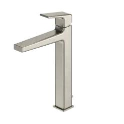 TOTO GB 1.2 GPM Single Handle Vessel Bathroom Sink Faucet with COMFORT GLIDE Technology, Brushed Nickel, Brass, TLG10305U#BN