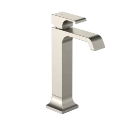 TOTO GC 1.2 GPM Single Handle Vessel Bathroom Sink Faucet with COMFORT GLIDE Technology, Brushed Nickel, Brass, TLG08305U#BN