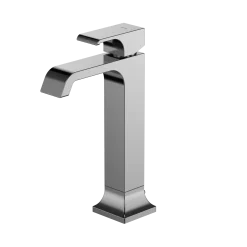 TOTO GC 1.2 GPM Single Handle Vessel Bathroom Sink Faucet with COMFORT GLIDE Technology, Polished Chrome, Brass, TLG08305U#CP
