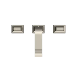 TOTO GC 1.2 GPM Two Handle Widespread Bathroom Sink Faucet, Brushed Nickel, Brass, TLG08201U#BN