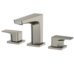 TOTO GE 1.2 GPM Two Handle Widespread Bathroom Sink Faucet, Brushed Nickel, Brass, TLG07201U#BN