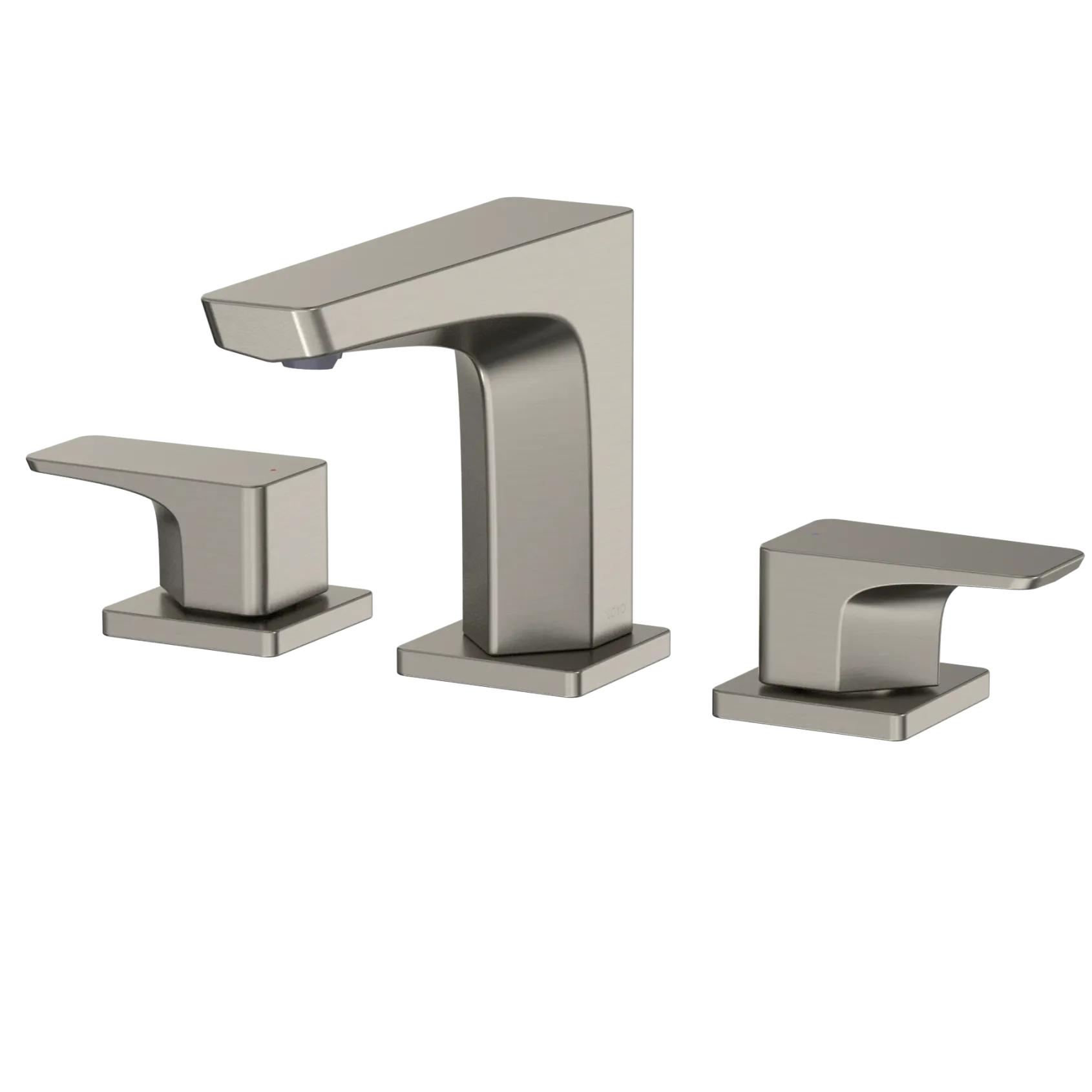 TOTO GE 1.2 GPM Two Handle Widespread Bathroom Sink Faucet, Brushed Nickel, Brass, TLG07201U#BN