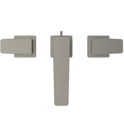 TOTO GE 1.2 GPM Two Handle Widespread Bathroom Sink Faucet, Brushed Nickel, Brass, TLG07201U#BN