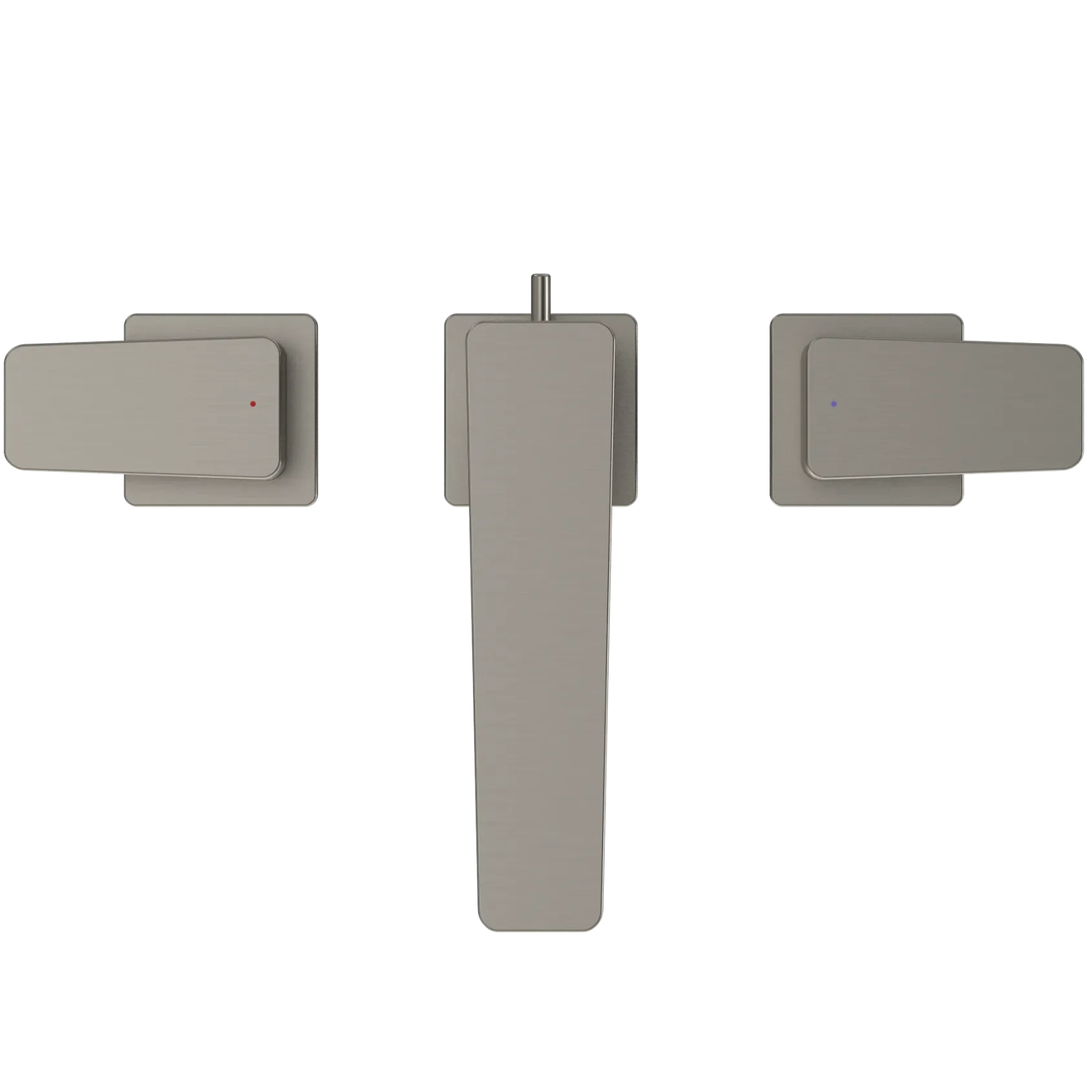 TOTO GE 1.2 GPM Two Handle Widespread Bathroom Sink Faucet, Brushed Nickel, Brass, TLG07201U#BN