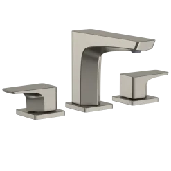 TOTO GE 1.2 GPM Two Handle Widespread Bathroom Sink Faucet, Brushed Nickel, Brass, TLG07201U#BN