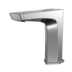 TOTO GE AC Powered 0.5 GPM Touchless Bathroom Faucet with Mixing Valve, 10 Second On-Demand Flow, Polished Chrome, Brass, T20S51AM#CP