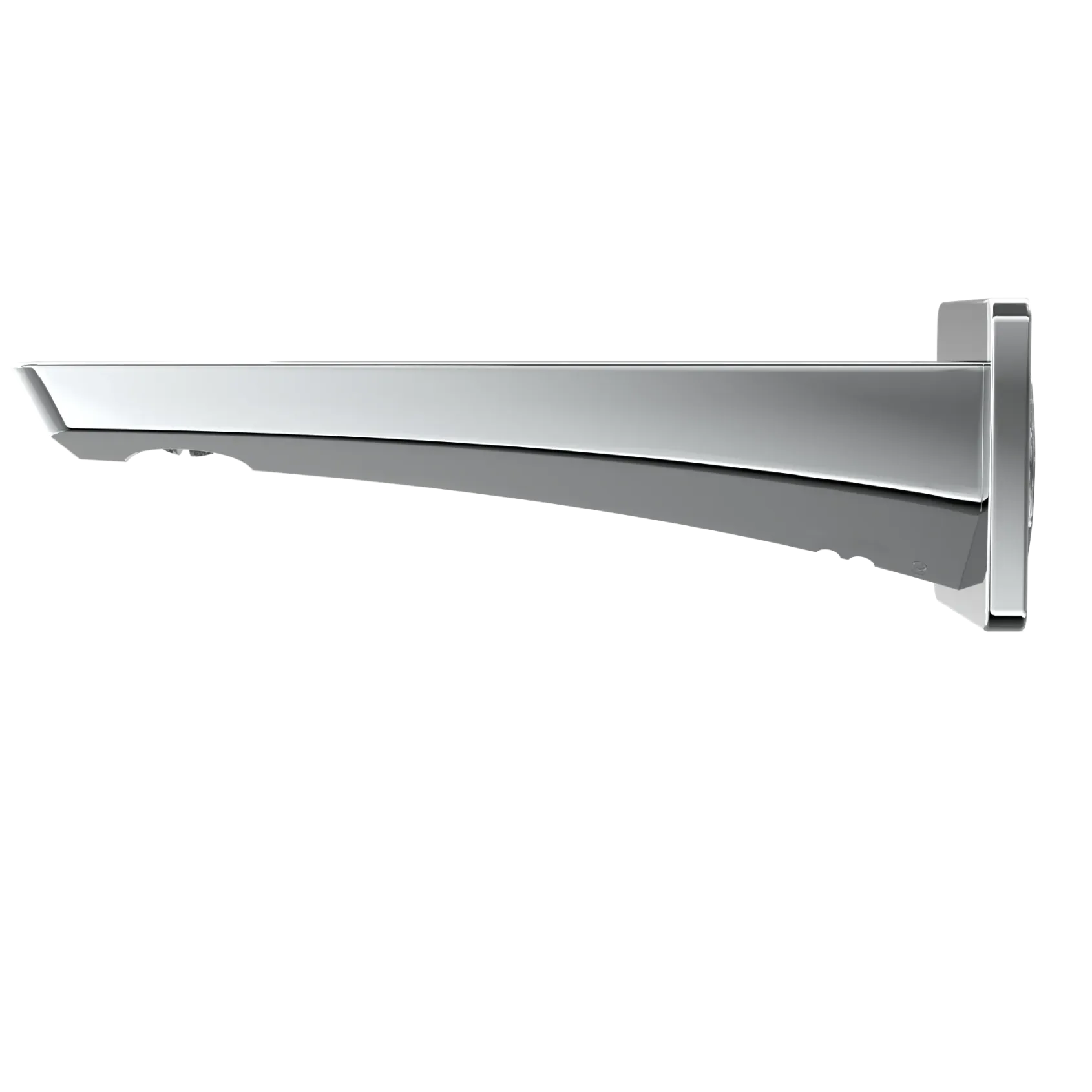 TOTO GE Wall Tub Spout, Polished Chrome, Brass, TBG07001U#CP