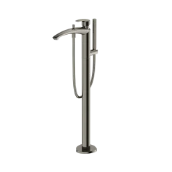 TOTO GM Single-Handle Free Standing Tub Filler with Handshower, Polished Nickel, Brass, TBG09306U#PN