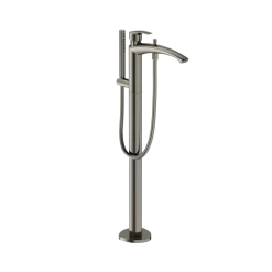 TOTO GM Single-Handle Free Standing Tub Filler with Handshower, Polished Nickel, Brass, TBG09306U#PN