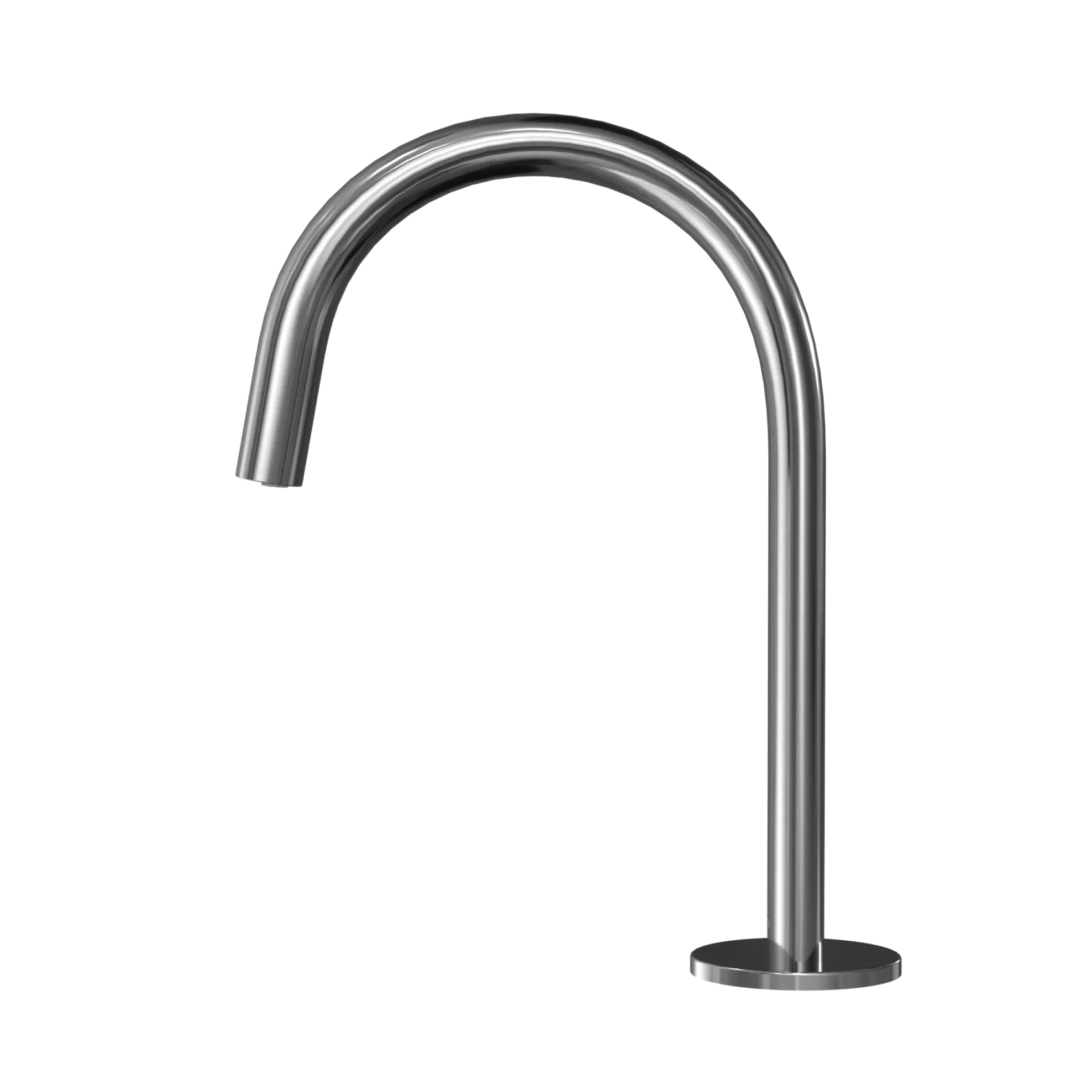 TOTO Gooseneck ECOPOWER 0.5 GPM Touchless Bathroom Faucet, 20 Second Continuous Flow, Polished Chrome, Brass, T24S53E#CP