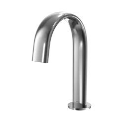 TOTO Gooseneck ECOPOWER 0.35 GPM Touchless Bathroom Faucet, 20 Second On-Demand Flow, Polished Chrome, Brass, T24S32E#CP