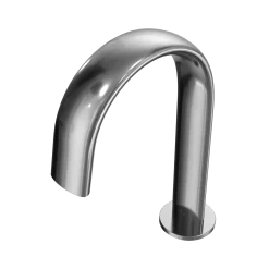 TOTO Gooseneck ECOPOWER 0.35 GPM Touchless Bathroom Faucet with Thermostatic Mixing Valve, 20 Second On-Demand Flow, Polished Chrome, Brass, T24S32ET#CP