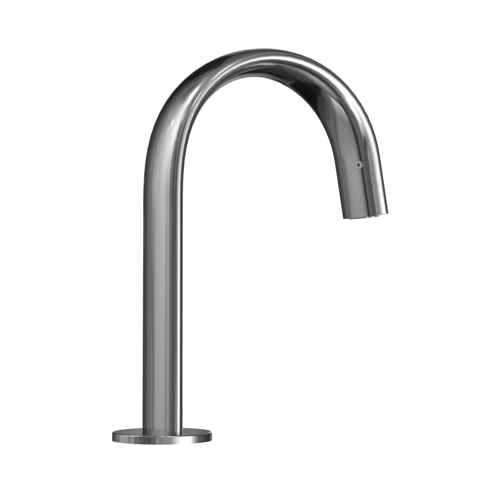 TOTO Gooseneck ECOPOWER or AC 0.5 GPM Touchless Bathroom Faucet Spout, 10 Second On-Demand Flow, Polished Chrome, Brass, TLE24006U1#CP