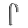 TOTO Gooseneck Vessel AC Powered 0.5 GPM Touchless Bathroom Faucet, 20 Second Continuous Flow, Polished Chrome, Brass, T24T53A#CP