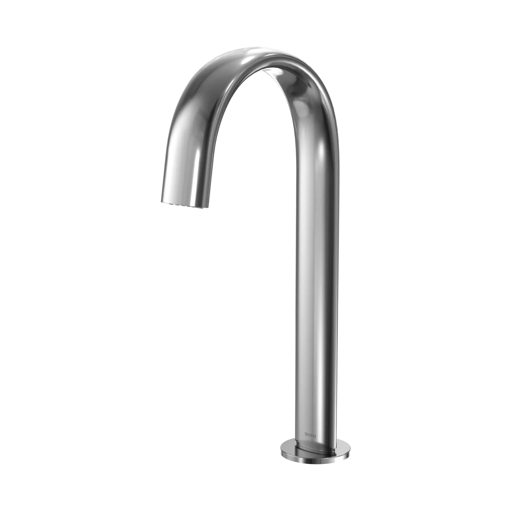 TOTO Gooseneck Vessel ECOPOWER 0.35 GPM Touchless Bathroom Faucet, 20 Second On-Demand Flow, Polished Chrome, Brass, T24T32E#CP