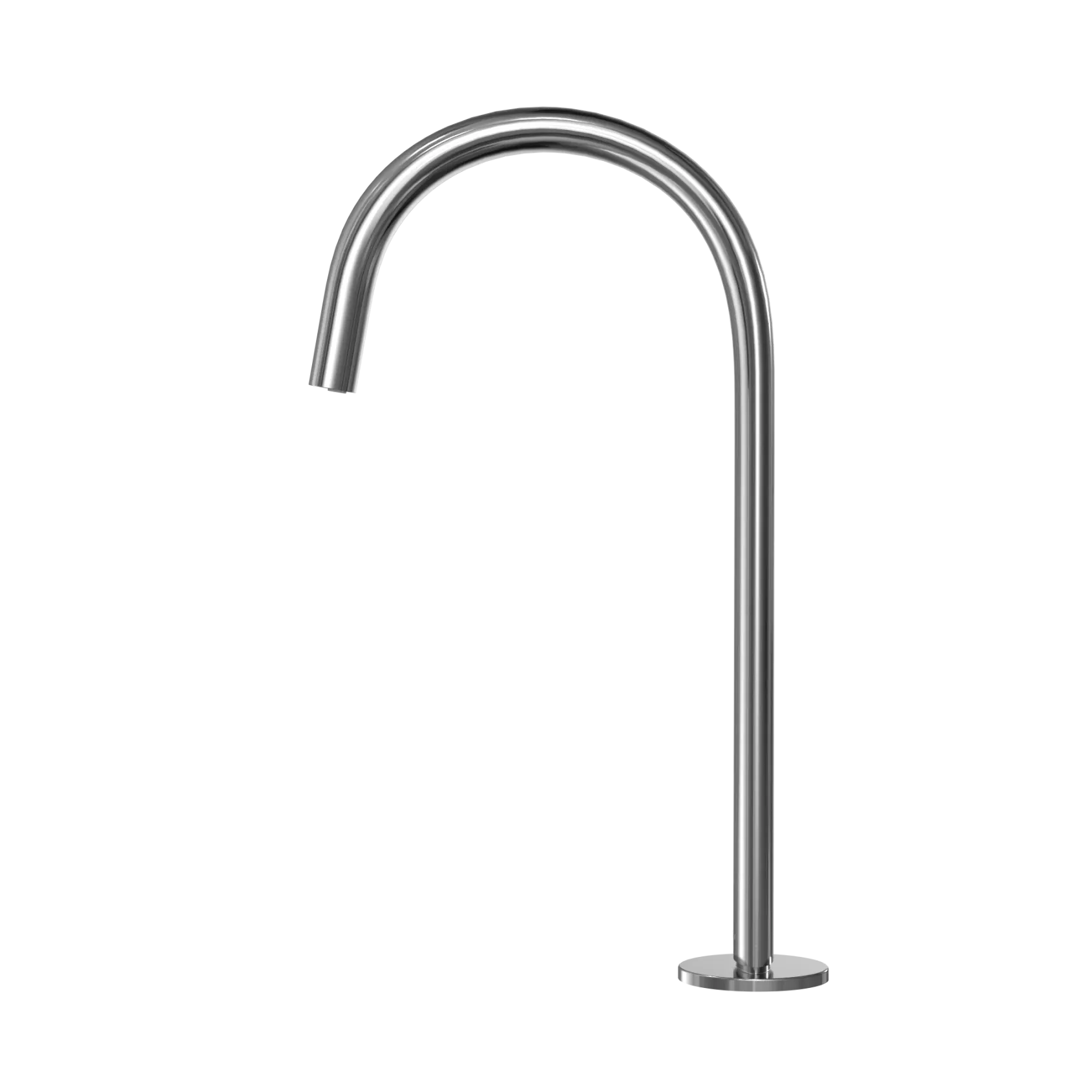 TOTO Gooseneck Vessel ECOPOWER 0.35 GPM Touchless Bathroom Faucet, 20 Second On-Demand Flow, Polished Chrome, Brass, T24T32E#CP