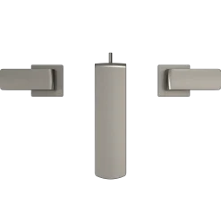 TOTO GR Series 1.2 GPM Two Handle Widespread Bathroom Sink Faucet with Drain Assembly, Brushed Nickel, Brass, TLG02201U#BN
