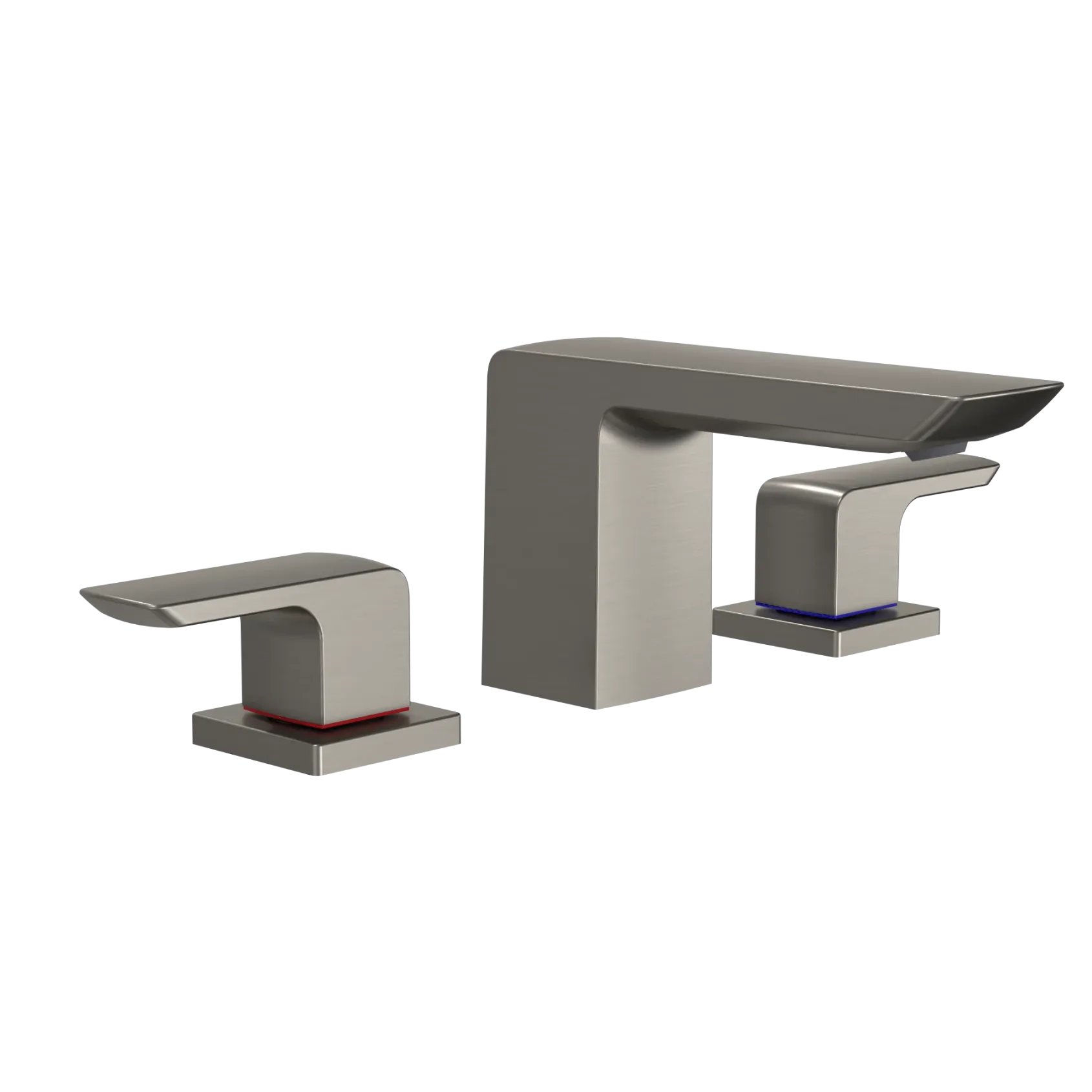 TOTO GR Series 1.2 GPM Two Handle Widespread Bathroom Sink Faucet with Drain Assembly, Brushed Nickel, Brass, TLG02201U#BN