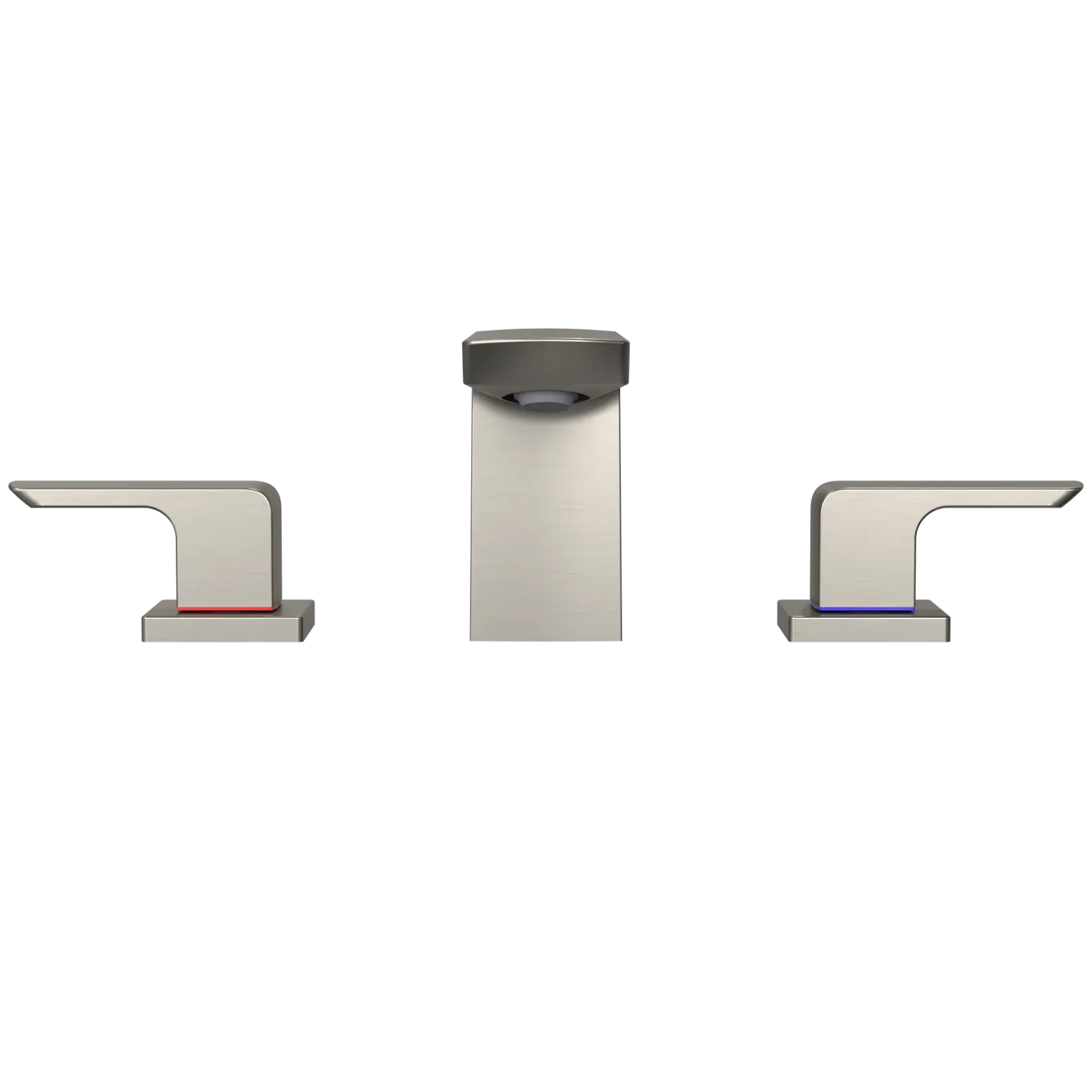 TOTO GR Series 1.2 GPM Two Handle Widespread Bathroom Sink Faucet with Drain Assembly, Brushed Nickel, Brass, TLG02201U#BN