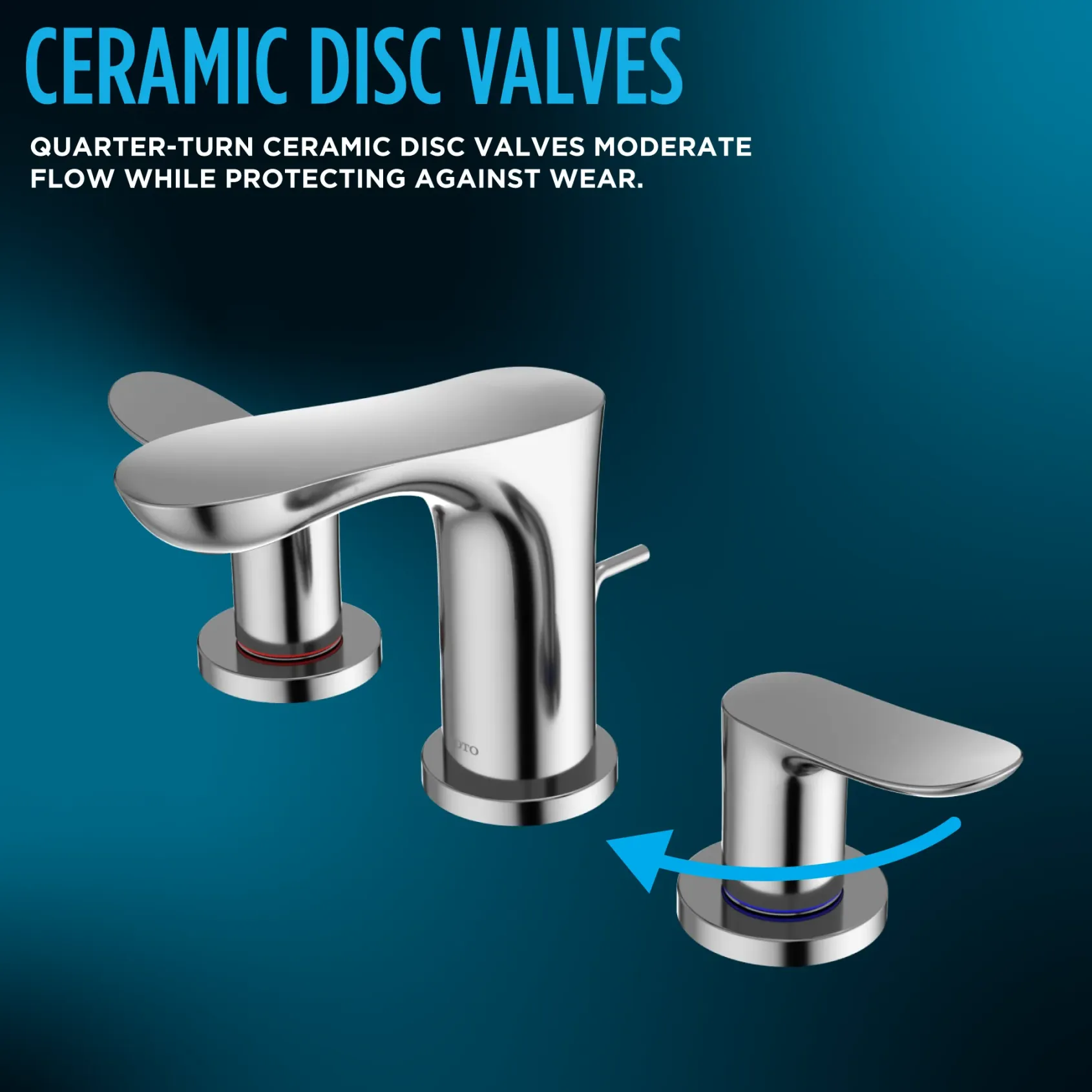 TOTO GR Series 1.2 GPM Two Handle Widespread Bathroom Sink Faucet with Drain Assembly, Polished Chrome, Brass, TLG02201U#CP