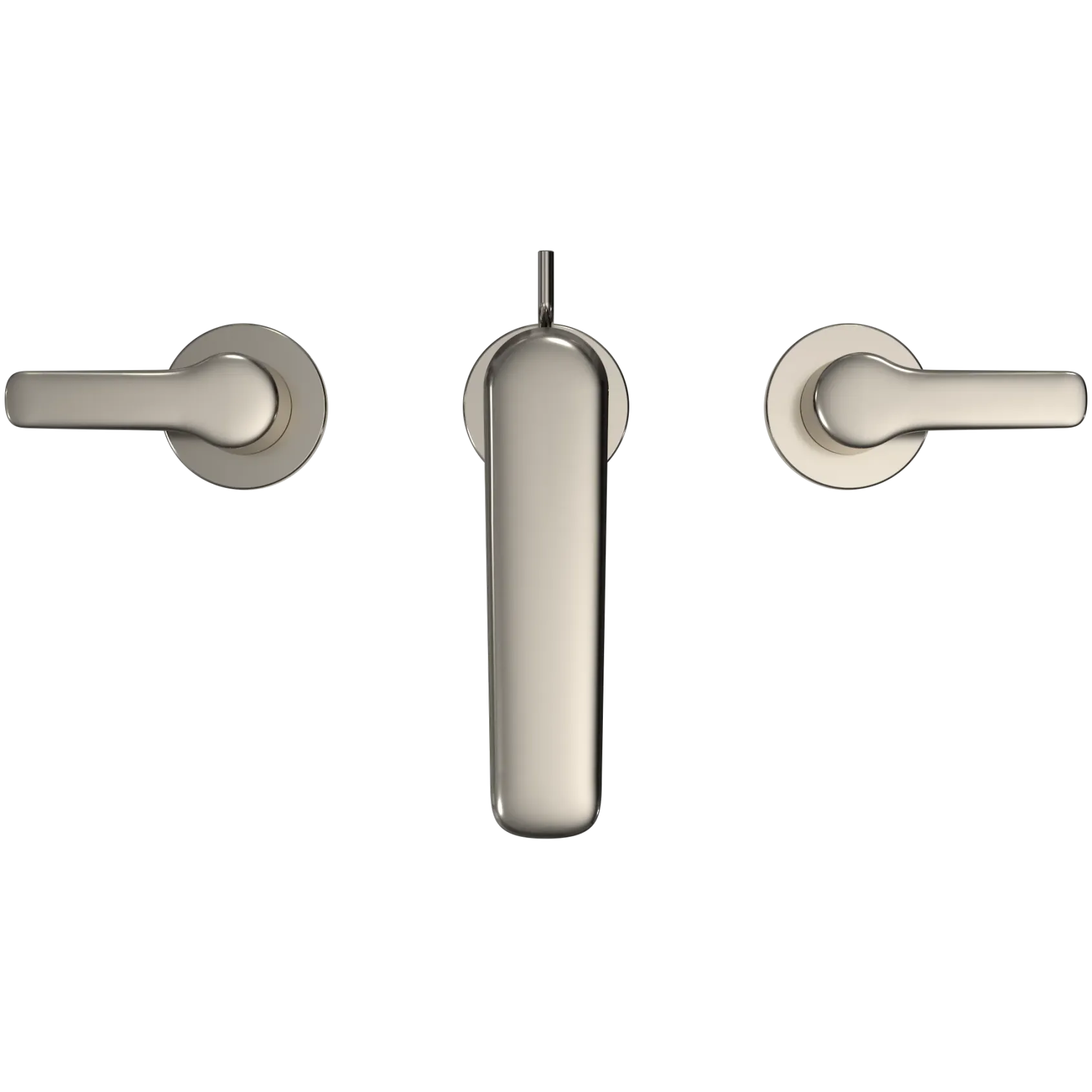 TOTO GS 1.2 GPM Two Handle Widespread Bathroom Sink Faucet, Polished Nickel, Brass, TLG03201U#PN