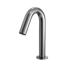TOTO Helix ECOPOWER 0.35 GPM Touchless Bathroom Faucet with Mixing Valve, 20 Second On-Demand Flow, Polished Chrome, Brass, T26S32EM#CP
