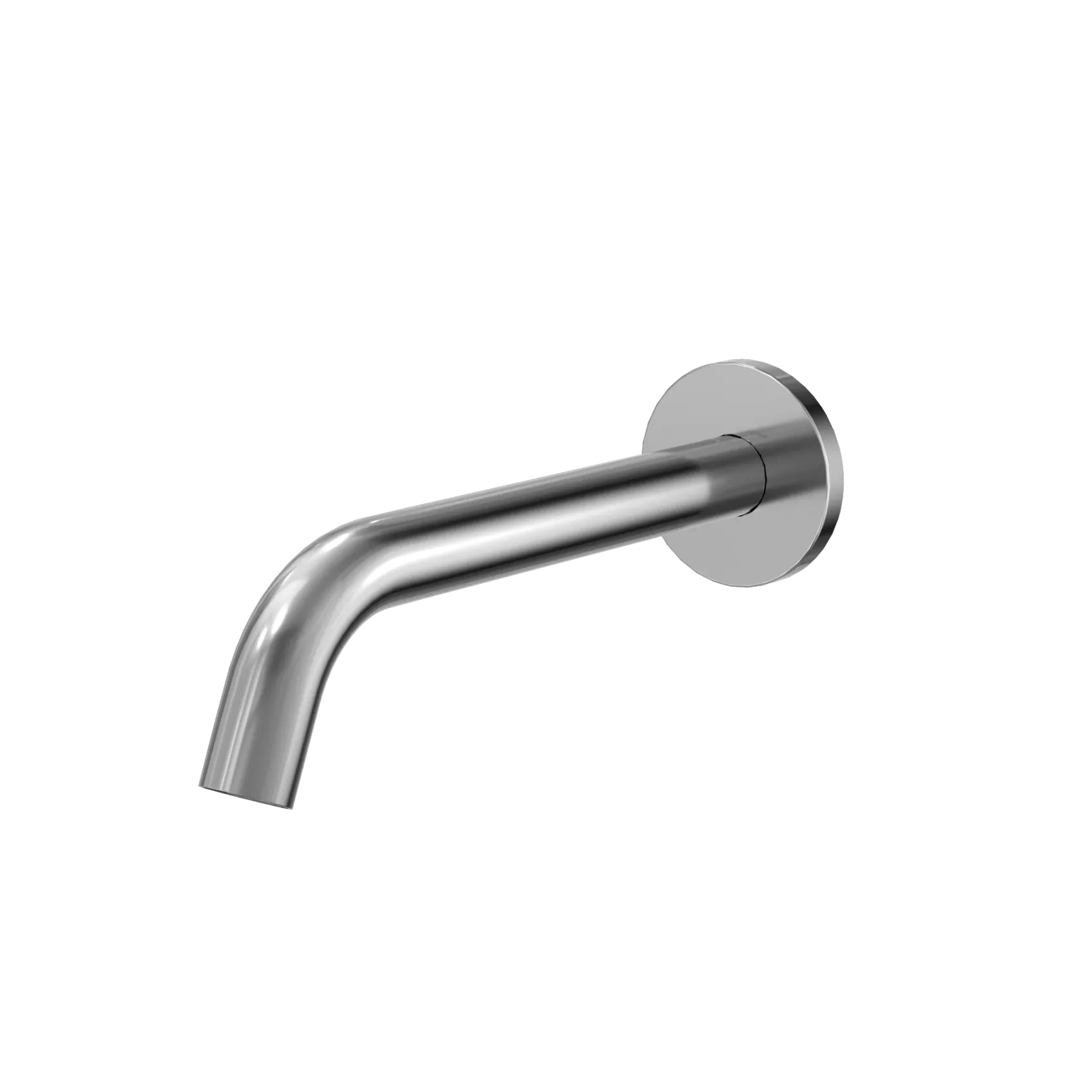 TOTO Helix Wall-Mount AC Powered 0.5 GPM Touchless Bathroom Faucet with Thermostatic Mixing Valve, 20 Second Continuous Flow, Polished Chrome, Brass, T26L53AT#CP