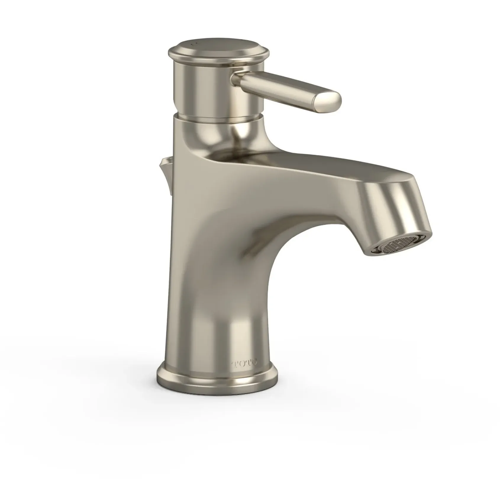 TOTO Keane Single-Handle 1.5 GPM Bathroom Sink Faucet, Brushed Nickel, Brass, TL211SDR#BN
