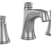 TOTO Keane Two Handle Widespread 1.2 GPM Bathroom Sink Faucet, Polished Chrome, Brass, TL211DD12R#CP