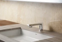 TOTO Libella ECOPOWER 0.35 GPM Electronic Touchless Sensor Bathroom Faucet, Polished Chrome -Brass, TEL1A3-D20E#CP